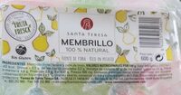 Membrillo artesano sin gluten envase 600 g