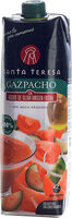 Gazpacho con tomate rama con aceite de oliva