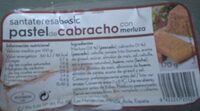 Pastel de cabracho con merluza