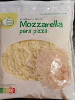 Mozzarella para pizza