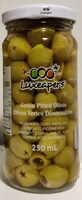 Olives vertes dénoyautées