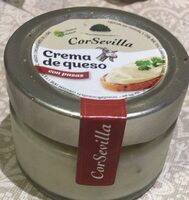 Crema de queso con pasas
