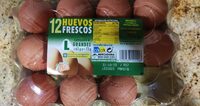 12 huevos frescos