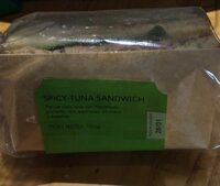 Spicy tuna sandwich