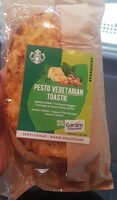 Pesto vegetarian toastie