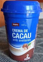Crema de cacau amb avellanes