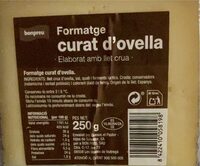 Formatge Curat d’ovella