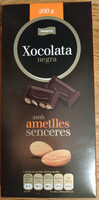 Xocolata negra amb ametlles senceres