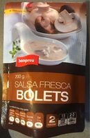 Salsa fresca bolets