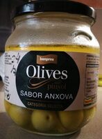 Olivas con piñon sabor anchoa