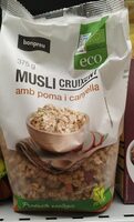Muesli cruixent amb poma i canyella