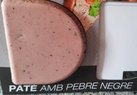 Pate amb pebre negre