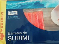 Barretes de Surimi