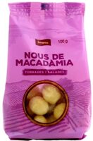Nueces de Macadamia, Tostadas y Saladas