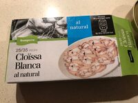 Cloïssa blanca al natural