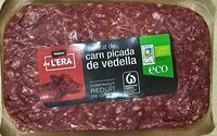 Carne picada de ternera ecológica