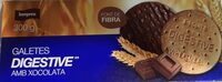 Galletas digestive con chocolate