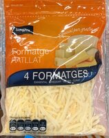 Formatge ratllat 4 formatges
