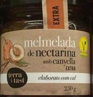 Mermelada de nectarina amb canyella