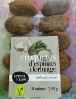 Croquetes d'espinacs i formatge