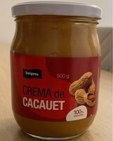 Crema de Cacahuete