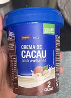 Crema de cacau amb avellanes