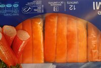 Barretes de surimi