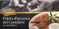 Filets d'anxova del Cantàbric