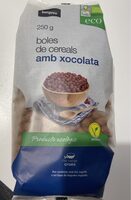 Boles de cereals amb xocolata eco