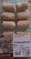 Croquetas de pollo, carne de pavo y jamón curado