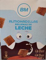Almohadillas rellenas de leche