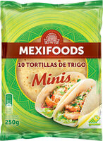 8 Tortillas de trigo minis