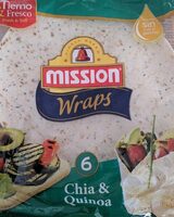 Wraps chia & quinoa