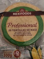 Professional 25 tortillas de maiz