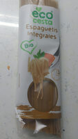 Ecocesta Espaguetis Integrales Ecológicos