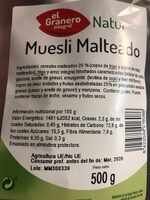 Muesli malteado