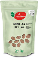Semillas de lino de cultivo ecológico