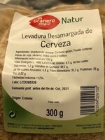 Levadura desamargada de cerveza