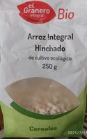 Arroz integral hinchado