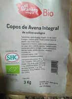Copos de avena integral