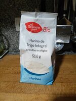 Harina de trigo integral de cultivo ecológico