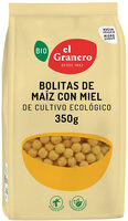 Bolitas de maíz con miel