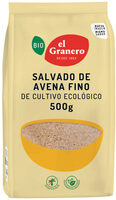 Bio salvado de avena fino ecológico