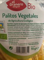 Palitos vegetales