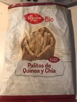 Bio palitos de quinoa y chía de cultivo ecológico