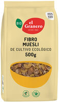 Fibro muesli de cultivo ecológico