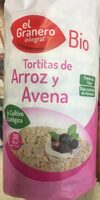 Tortitas de Arroz y Avena