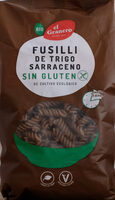 Fusilli de trigo sarraceno sin gluten Bio