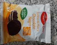Tortitas de maíz y chocolate negro