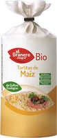 Bio tortitas de maíz ecológicas y sin gluten